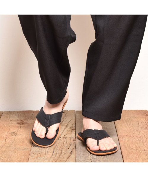 SVEC(シュベック)/トングサンダル メンズ おしゃれ ブランド SVEC シュベック つっかけ 履きやすい 歩きやすい ぺたんこ 薄ソール スエード スウェード カジュアルシューズ/img14