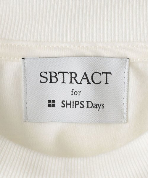 SHIPS Days(シップス　デイズ)/【SHIPS別注】SBTRACT: ヘビーウェイト ロングスリーブTシャツ (セットアップ対応)/img31