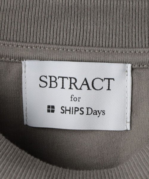 SHIPS Days(シップス　デイズ)/【SHIPS別注】SBTRACT: ヘビーウェイト Tシャツ (セットアップ対応)/img32