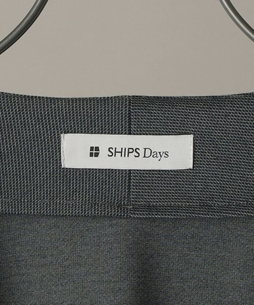 SHIPS Days(シップス　デイズ)/SHIPS Days:〈手洗い可能〉リラックス ノーカラー セットアップ/img35