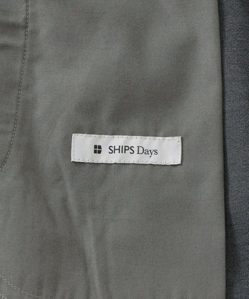 SHIPS Days(シップス　デイズ)/SHIPS Days:〈手洗い可能〉リラックス ノーカラー セットアップ/img41