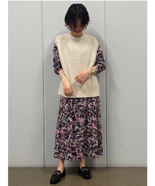 セール リバティプリントワンピース ヒューマンウーマン Human Woman Magaseek