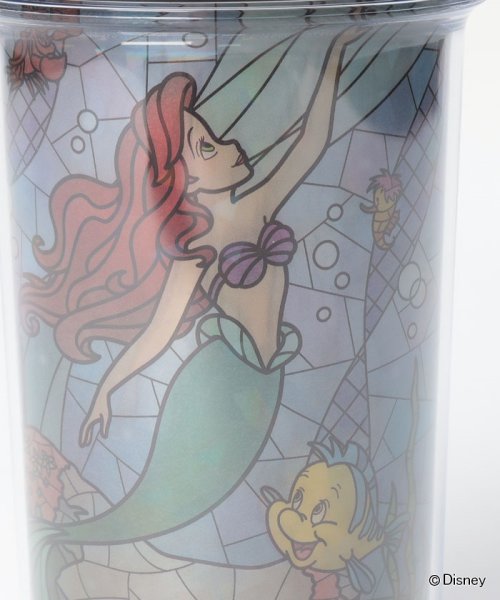 セール ディズニー Disney ディズニー リトルマーメイド ステンドグラス風 Hot Coolマグ４ 400ml Magaseek