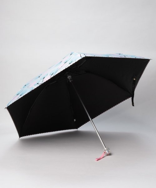 LANVIN en Bleu(umbrella)(ランバンオンブルー（傘）)/晴雨兼用折りたたみ日傘　スカラ　フラワー/img01