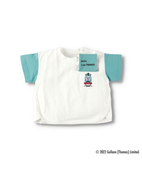 BRANSHES(ブランシェス)/【きかんしゃトーマス】シルエットギミック半袖Tシャツ/img02