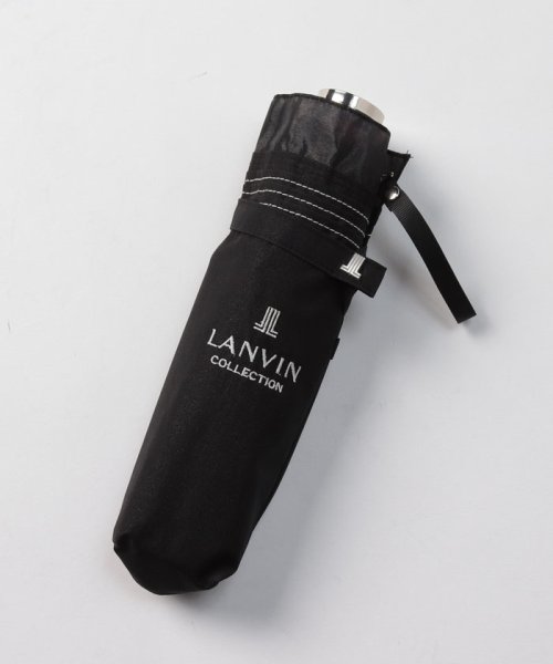LANVIN Collection(umbrella)(ランバンコレクション（傘）)/晴雨兼用折りたたみ日傘　”シエスタピンタック×オーガンジー”/img02