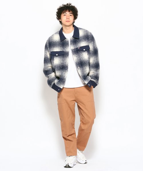 TOMMY JEANS(トミージーンズ)/TJM SHERPA CHECK TRUCKER COAT/img01