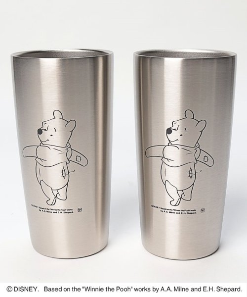 セール ディズニー くまのプーさん ステンレス真空タンブラー440ml 2個セット ディズニー Disney Magaseek