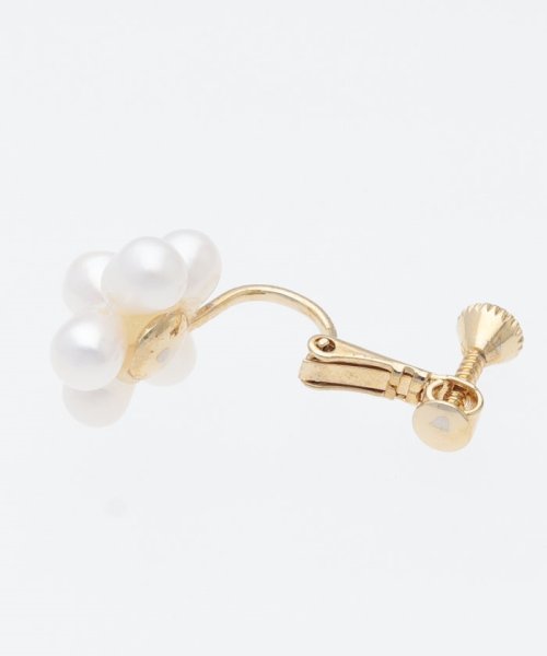 セール 淡水パールお花イヤリング スリーフォータイム Three Four Time Magaseek