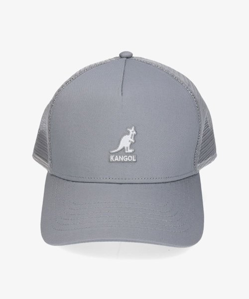 KANGOL(KANGOL)/KANGOL SMU Logo Trucker Mesh Cap/img05