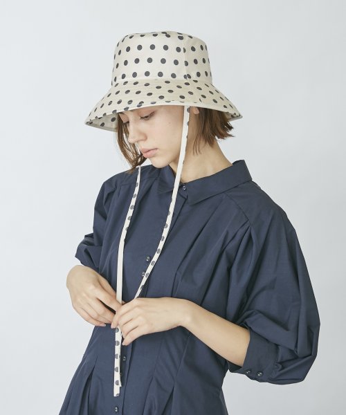 Chapeaud'O(Chapeaud’O)/Chapeau d' O Dots Print Hat/img19