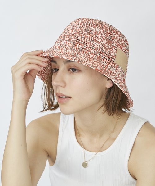 Chapeaud'O(Chapeaud’O)/Chapeau d' O Paper Mix Crochet Bucket/img15