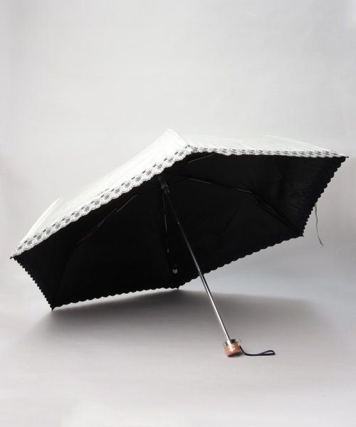 POLO RALPH LAUREN(umbrella)(ポロラルフローレン（傘）)/晴雨兼用折りたたみ日傘　フローラル刺繍/img01