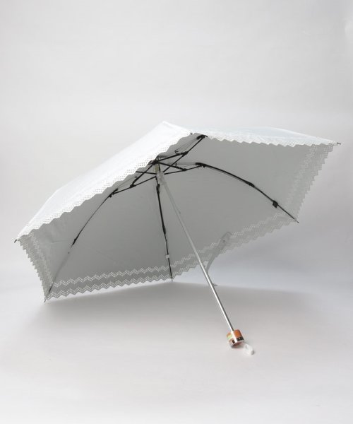 POLO RALPH LAUREN(umbrella)(ポロラルフローレン（傘）)/晴雨兼用折りたたみ日傘　”無地刺繍”/img01