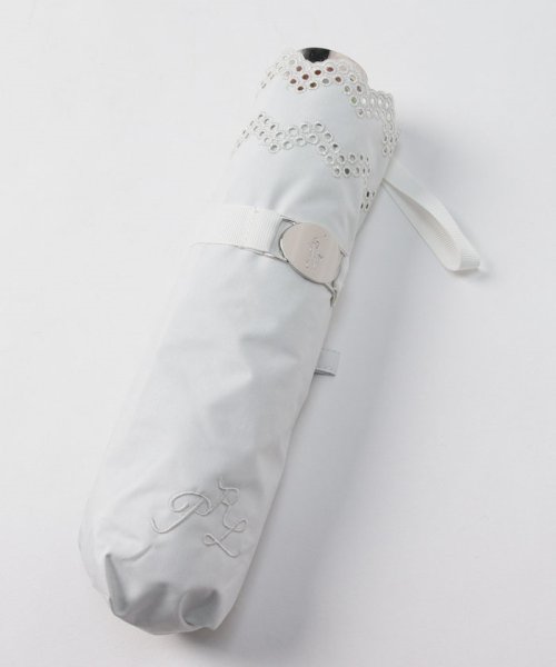 POLO RALPH LAUREN(umbrella)(ポロラルフローレン（傘）)/晴雨兼用折りたたみ日傘　”無地刺繍”/img02