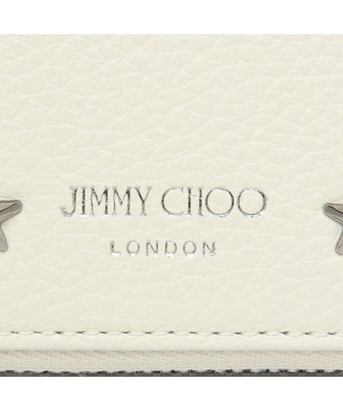 JIMMY CHOO(ジミーチュウ)/ジミーチュウ 二つ折り財布 ローレンス ホワイト メンズ JIMMY CHOO LAWRENCEUUF 14701377/img06