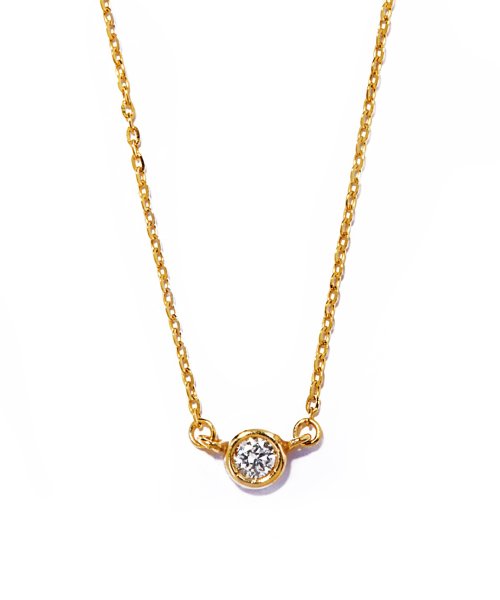les bon bon(les bon bon)/【les bon bon】bridge diamond necklace/img02
