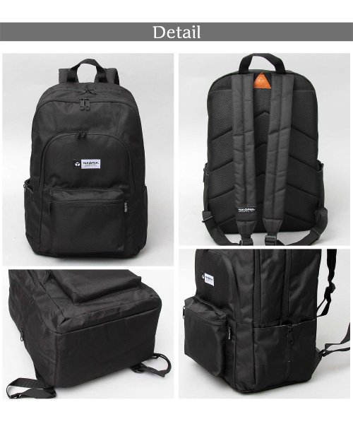 AMS SELECT(エーエムエスセレクト)/YAKPAK / ヤックパック / 撥水 大容量 スクエアバックパック / リュック / FORCE BACKPACK / 大きめ/img10