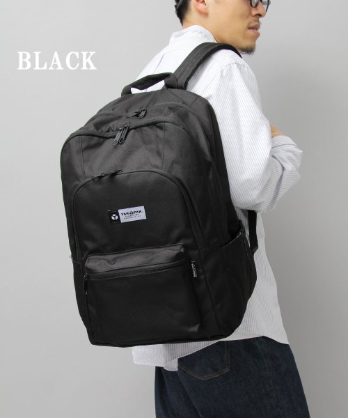 AMS SELECT(エーエムエスセレクト)/YAKPAK / ヤックパック / 撥水 大容量 スクエアバックパック / リュック / FORCE BACKPACK / 大きめ/img13