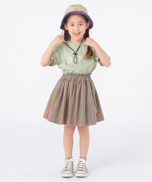 SHIPS KIDS(シップスキッズ)/SHIPS KIDS:リバーシブル ストライプ ギャザー スカート(100～130cm)/img09