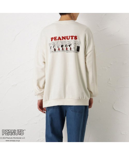 MAC HOUSE(men)(マックハウス（メンズ）)/PEANUTS SNOOPY トレーナー 2315015－Z/img02