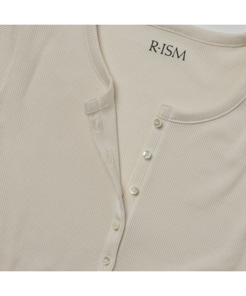 R-ISM(リズム)/テレコカットソーカーディガン/img05