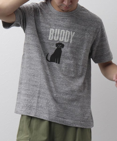 NOLLEY’S goodman(ノーリーズグッドマン)/【BARNS OUTFITTERS】別注 吊り編みTシャツ BUDDY/img03