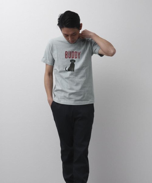 NOLLEY’S goodman(ノーリーズグッドマン)/【BARNS OUTFITTERS】別注 吊り編みTシャツ BUDDY/img11