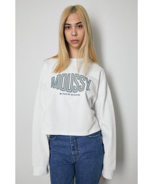 moussy(マウジー)/PATCHED OVAL MOUSSY LOGO プルオーバー/img20