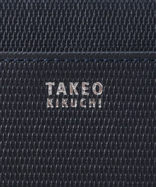 TAKEO KIKUCHI(タケオキクチ)/【ソフト＆ナチュラル】ミニメッシュ レザー　ラウンドファスナー長財布/img08