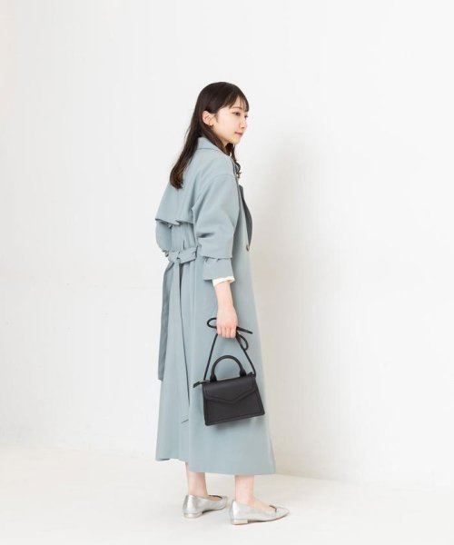 セール ポリエステルトロトレンチコート ナチュラルビューティーベーシック Natural Beauty Basic Magaseek