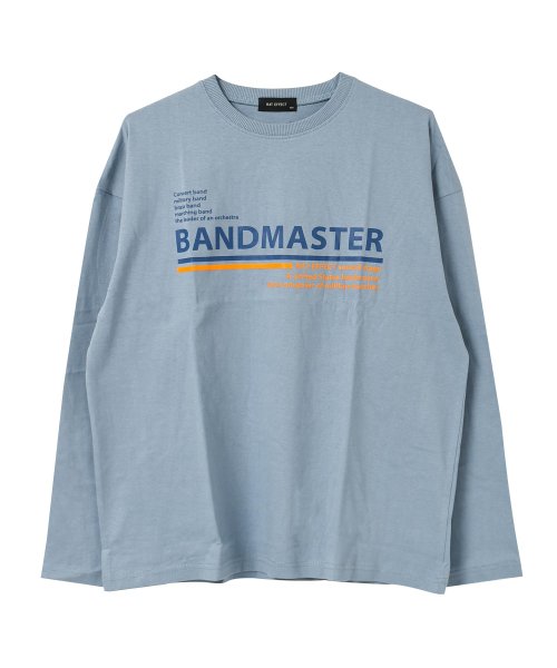 RAT EFFECT(ラット エフェクト)/BANDMASTERロゴプリントロングTシャツ/img08