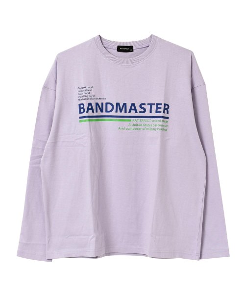 RAT EFFECT(ラット エフェクト)/BANDMASTERロゴプリントロングTシャツ/img10