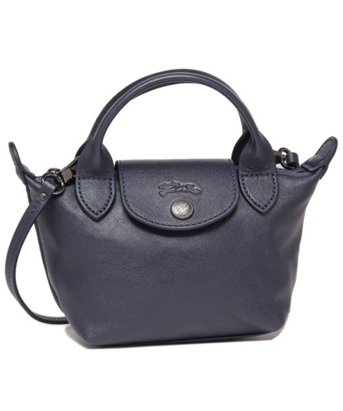 セール ロンシャン ハンドバッグ ショルダーバッグ プリアージュ キュイール Sサイズ 2way ネイビー レディース Longchamp 757 556 ロンシャン Longchamp Magaseek