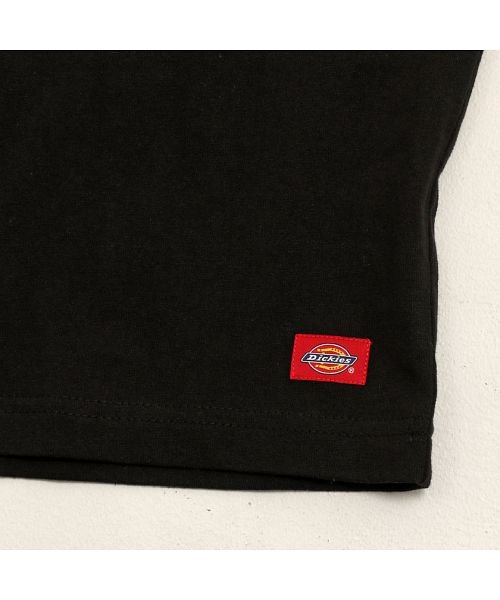 SB Select(エスビーセレクト)/Dickies ロゴプリントクルーネック半袖ビッグTシャツ ディッキーズ Tシャツ メンズ 半袖 プリント ロゴ ブランド トップス カットソー カレッジ  黒/img12