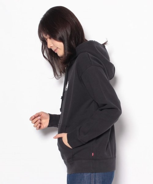LEVI’S OUTLET(リーバイスアウトレット)/GRAPHIC STANDARD HOODIE HOODIE NEW LOGO II CAVIAR/img01