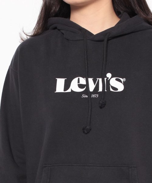 LEVI’S OUTLET(リーバイスアウトレット)/GRAPHIC STANDARD HOODIE HOODIE NEW LOGO II CAVIAR/img03