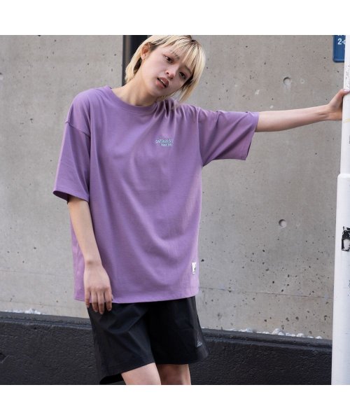 MAC HOUSE(women)(マックハウス（レディース）)/CAPTAIN STAG キャプテンスタッグ 持ち物リストプリントTシャツ 2287－3990D/img02