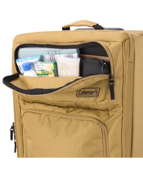 コールマン キャンプ バッグ 収納ボックス キャリーケース キャリーバッグ Lサイズ 85L coleman travel－all ｜約