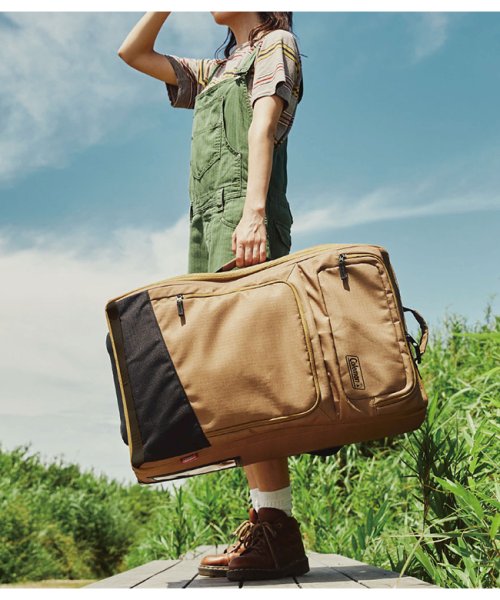 コールマン キャンプ バッグ 収納ボックス キャリーケース キャリーバッグ Lサイズ 85L coleman travel－all ｜約