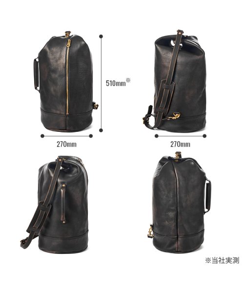 vasco バッグ ダッフルバッグ ボストンバッグ ボンサック メンズ レザー 本革 日本製 ヴァスコ バスコ オールドオイル vs－200l ボンサック 　　　　　