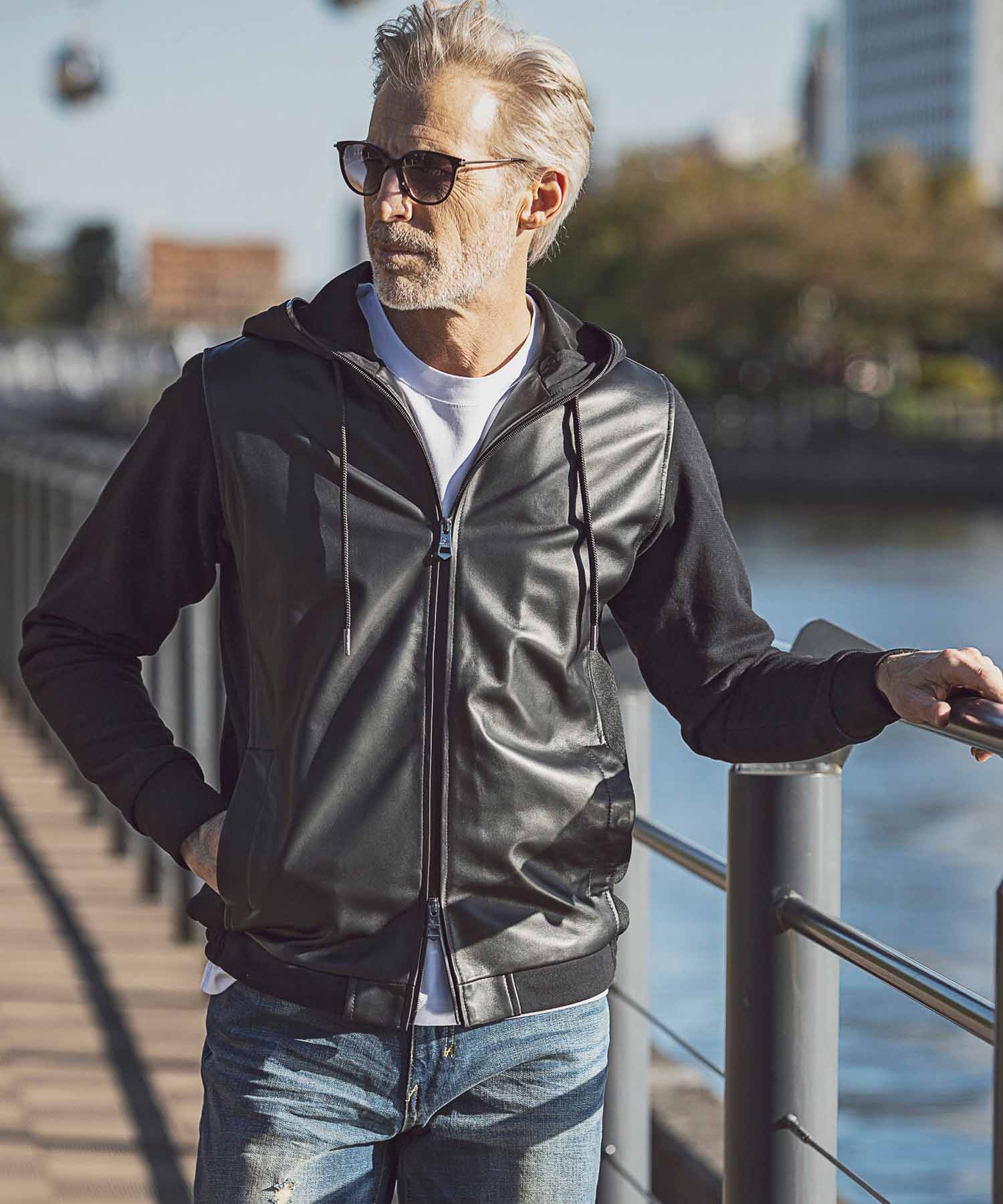 60%off阪急メンズ購入SANNINOレザーパーカー46 60%off阪急メンズ購入SANNINOレザーパーカー46