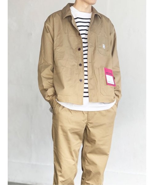 on the day(オンザデイ)/モンケメル/MONT KEMMEL COVERALL TC TWILL メンズ ブルゾン ライトアウター コート ビジネス カジュアル アウター 通勤 仕事 /img16