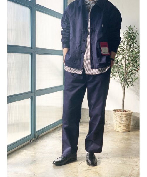 on the day(オンザデイ)/モンケメル/MONT KEMMEL TUCK EASY WORK PANTS メンズ パンツ ボトム カジュアル ビジネス 通勤 仕事/img36