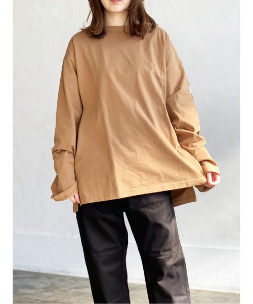 on the day(オンザデイ)/モンケメル/MONT KEMMEL BIG BASQUE SOLID LS TEE/img03