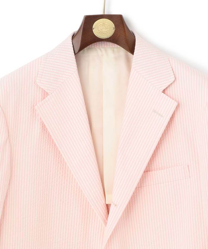 BASIC】シアサッカー ジャケット(504585204)｜HANKYU MEN'S / 阪急メンズ