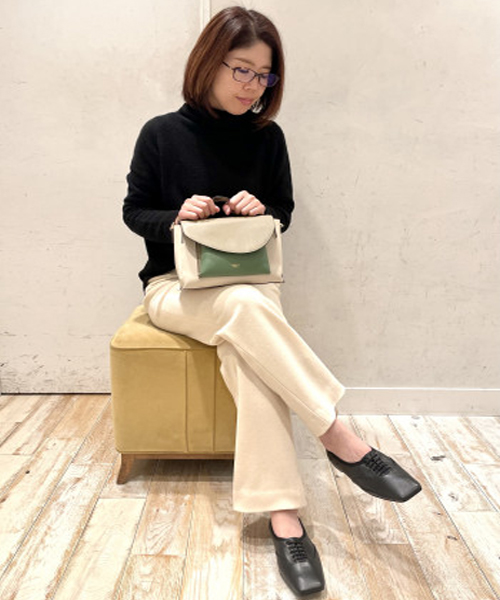 スクエアトゥレースアップシューズ(504445563)｜阪急百貨店公式通販