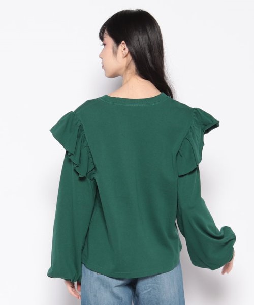 LEVI’S OUTLET(リーバイスアウトレット)/LMC RUFFLE TEE ARBOR GREEN/img02