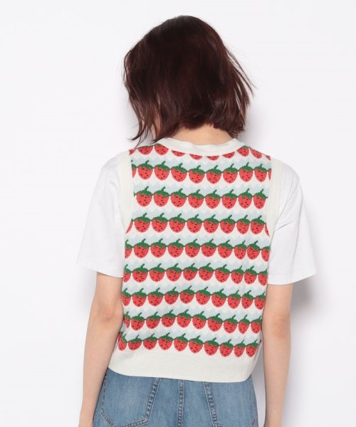 LEVI’S OUTLET(リーバイスアウトレット)/SWEETIE SWEATER VEST STRAWBERRIES CLOUD DANCER/img02