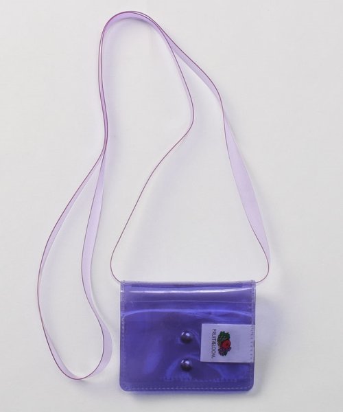 FRUIT OF THE LOOM(フルーツオブザルーム)/FRUIT OF THE LOOM/フルーツオブザルーム　PVC COLOR SHOULDER WALLET / カラービニール 財布 ポーチ/img02